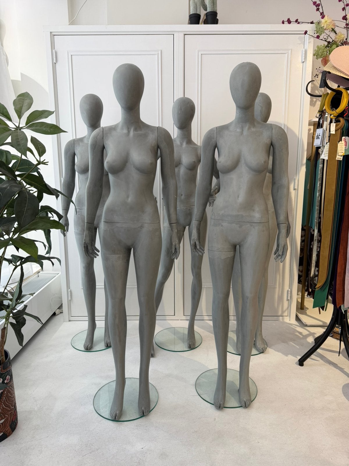 Zes dames etalage poppen/mannequins Gruppo Corso, Ophalen, Gedragen