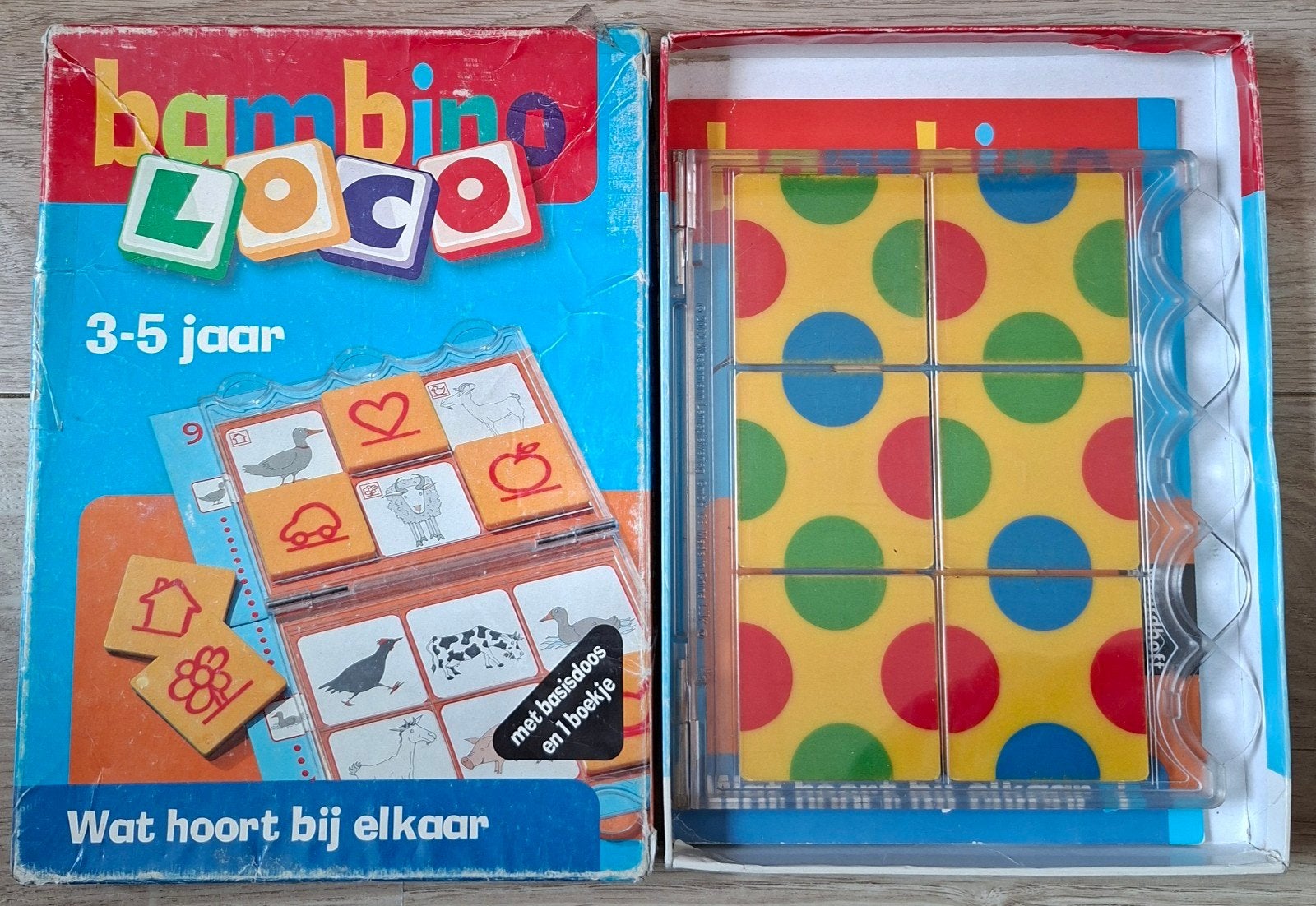loco BAMBINO doos met bijbehorend boekje, Kinderen en Baby's, Speelgoed | Educatief en Creatief, Ophalen of Verzenden, Gebruikt