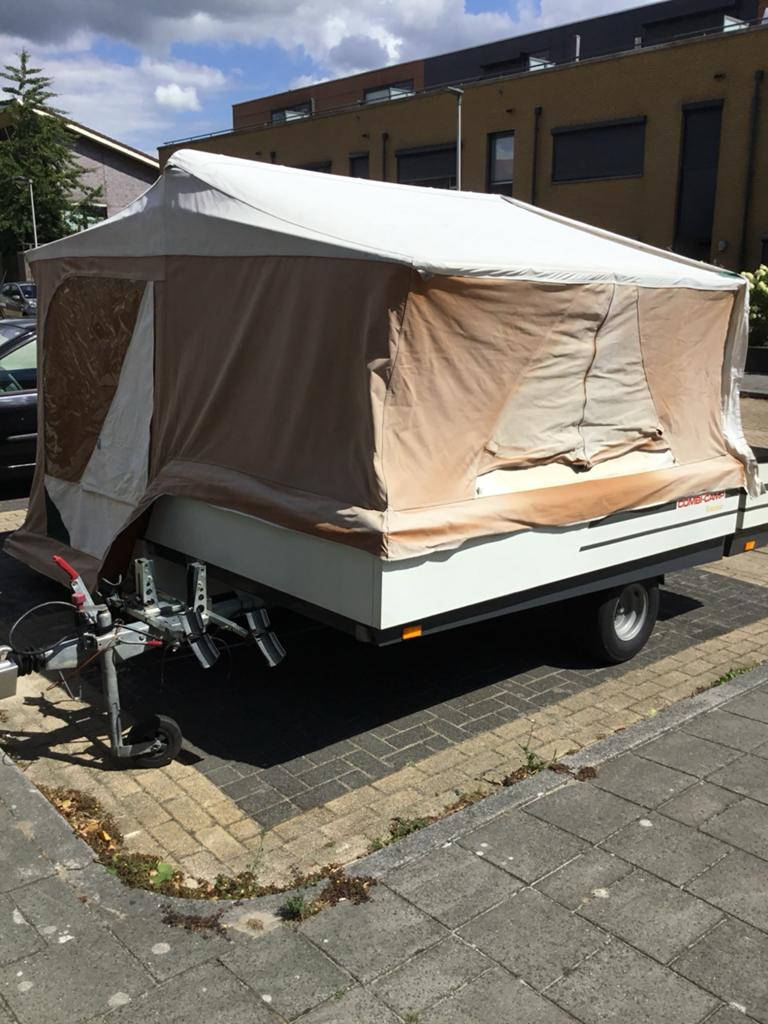 Combi Camp Venezia vouwwagen uit 2003 met veel toebehoren, Caravans en Kamperen, Ophalen of Verzenden, Beige, Combi-Camp