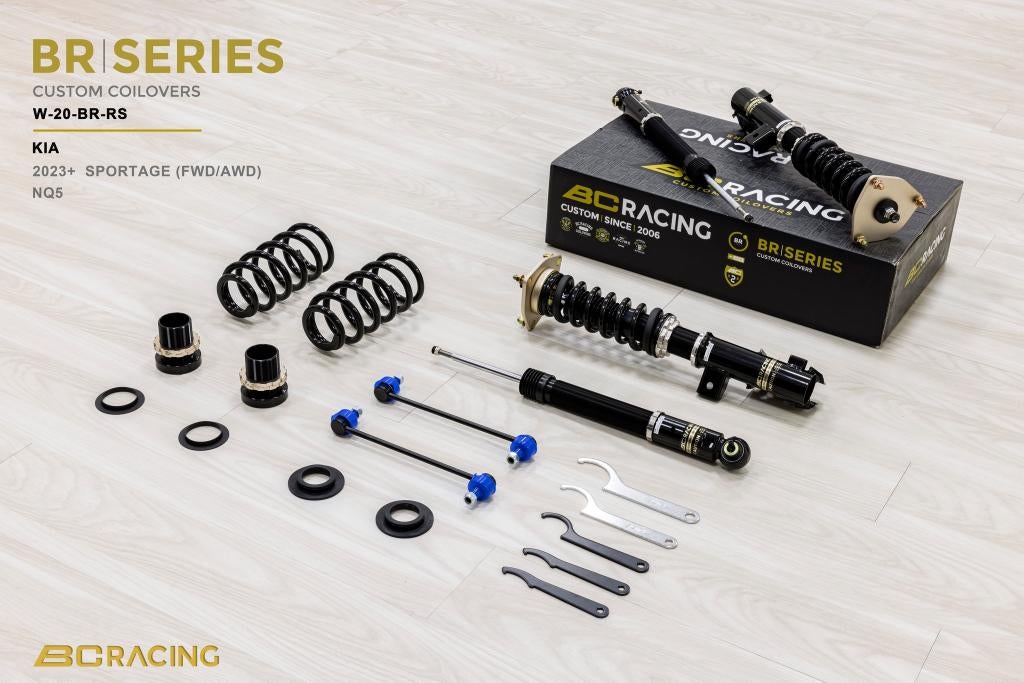 BC Racing schroefset verlaging - Kia Sportage NQ5 23+, Ophalen of Verzenden