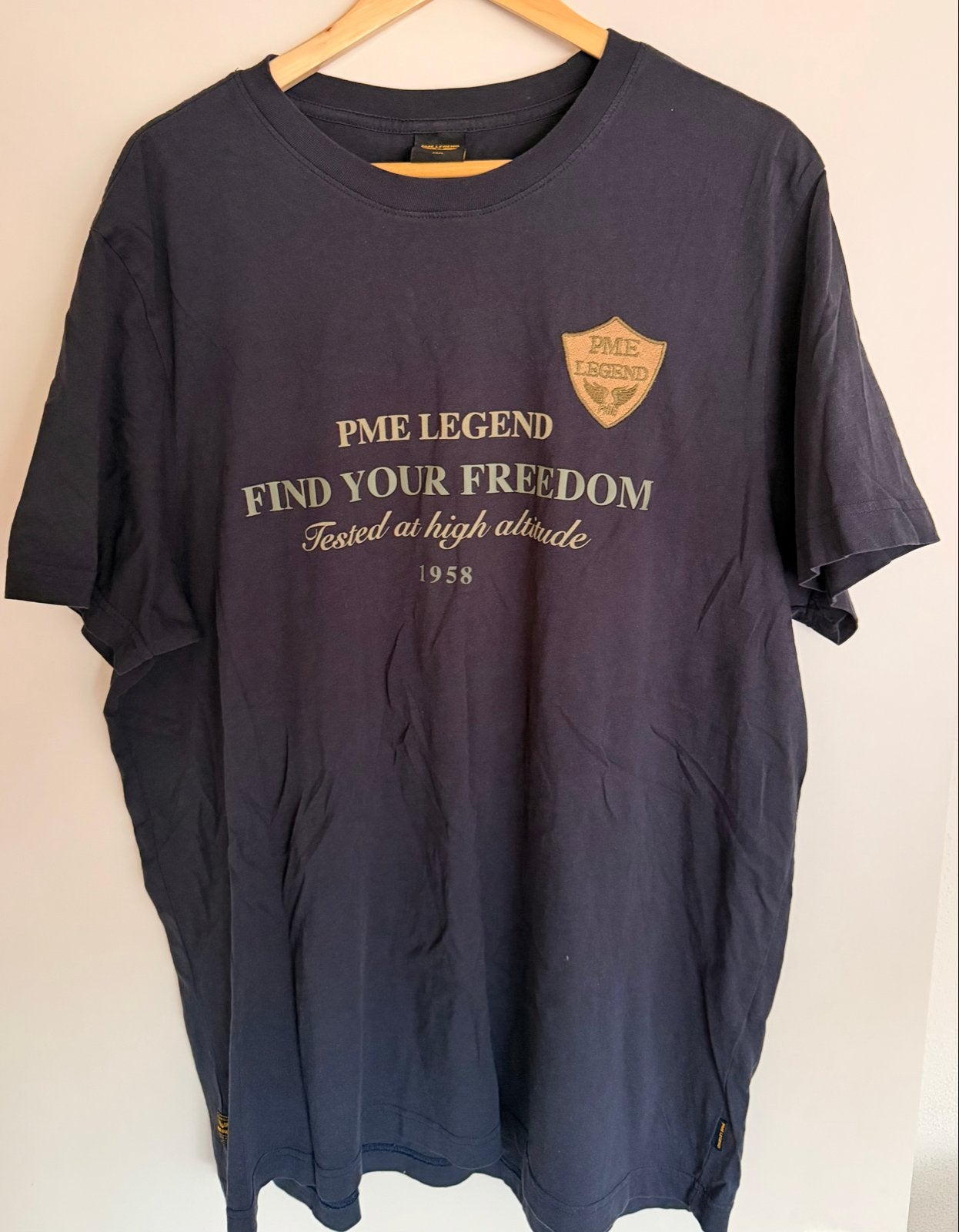 PME Legend T-shirt  blauw XXXL, Ophalen of Verzenden, Gedragen, Overige maten, Blauw