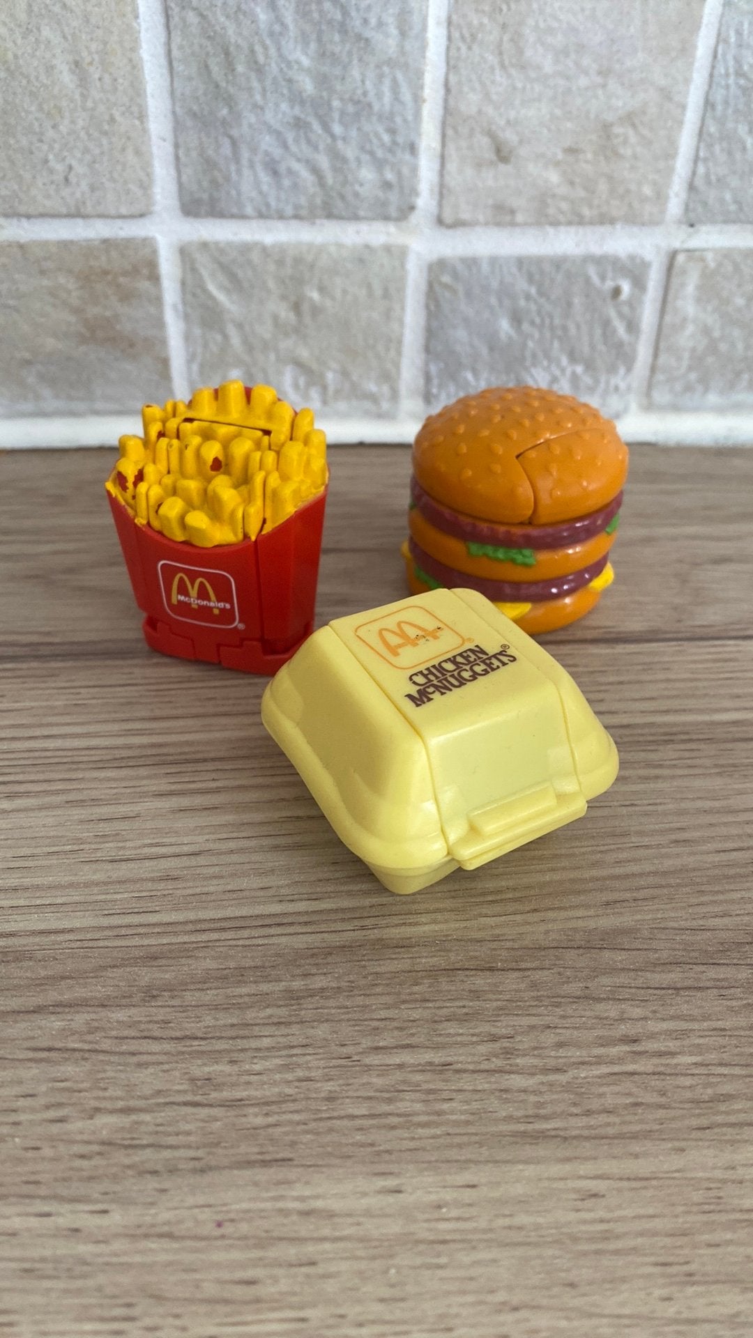 3 Mc Donalds Changables, Ophalen of Verzenden, Zo goed als nieuw