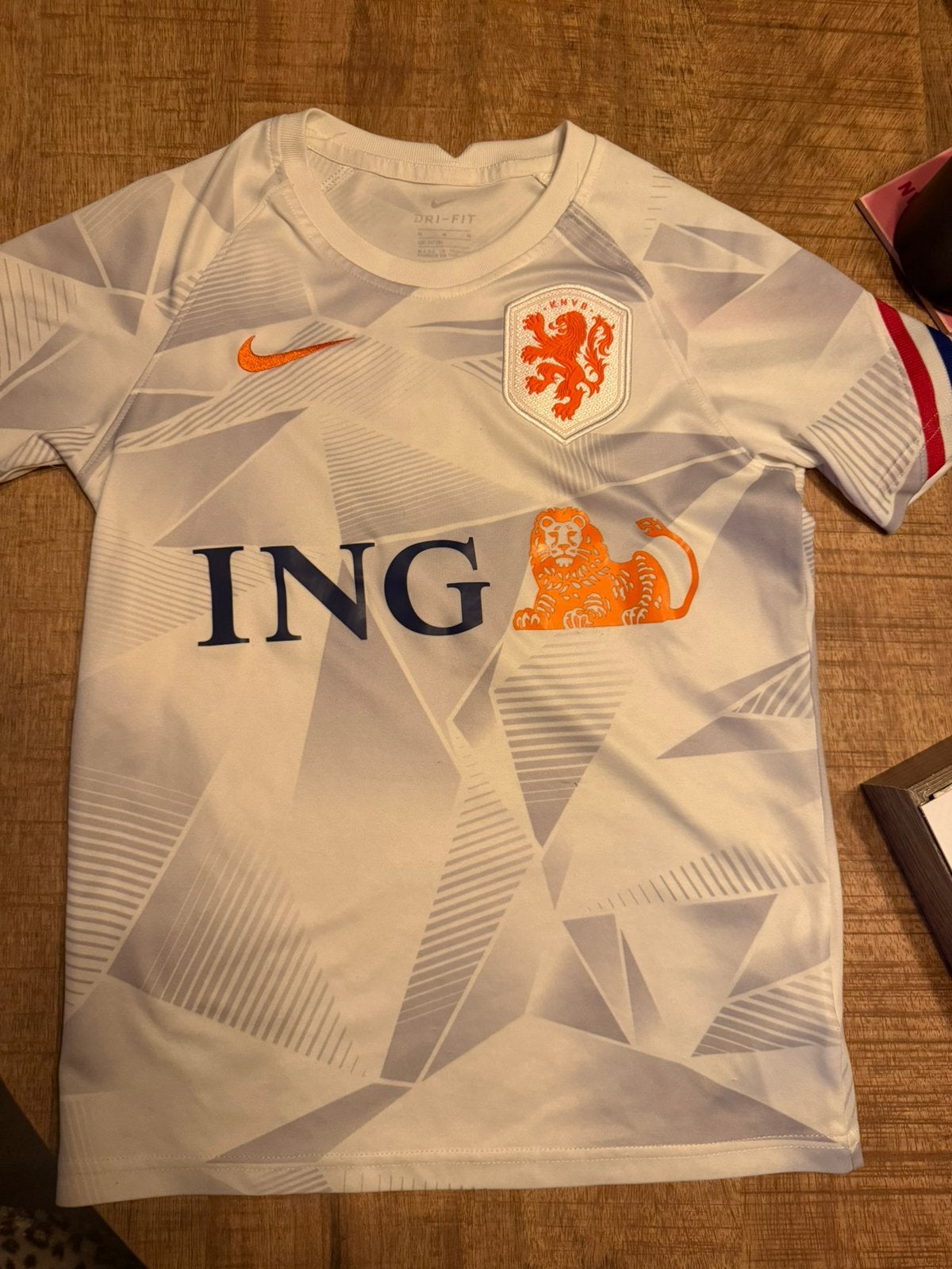 Nederlands elftal kids shirt, Ophalen of Verzenden, Gebruikt, Jongen of Meisje, Sport- of Zwemkleding