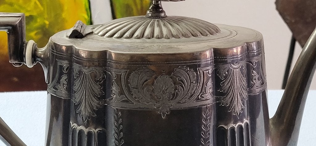 Prachtig Theepot uit ca 1900-1925 Sheffield, Ophalen