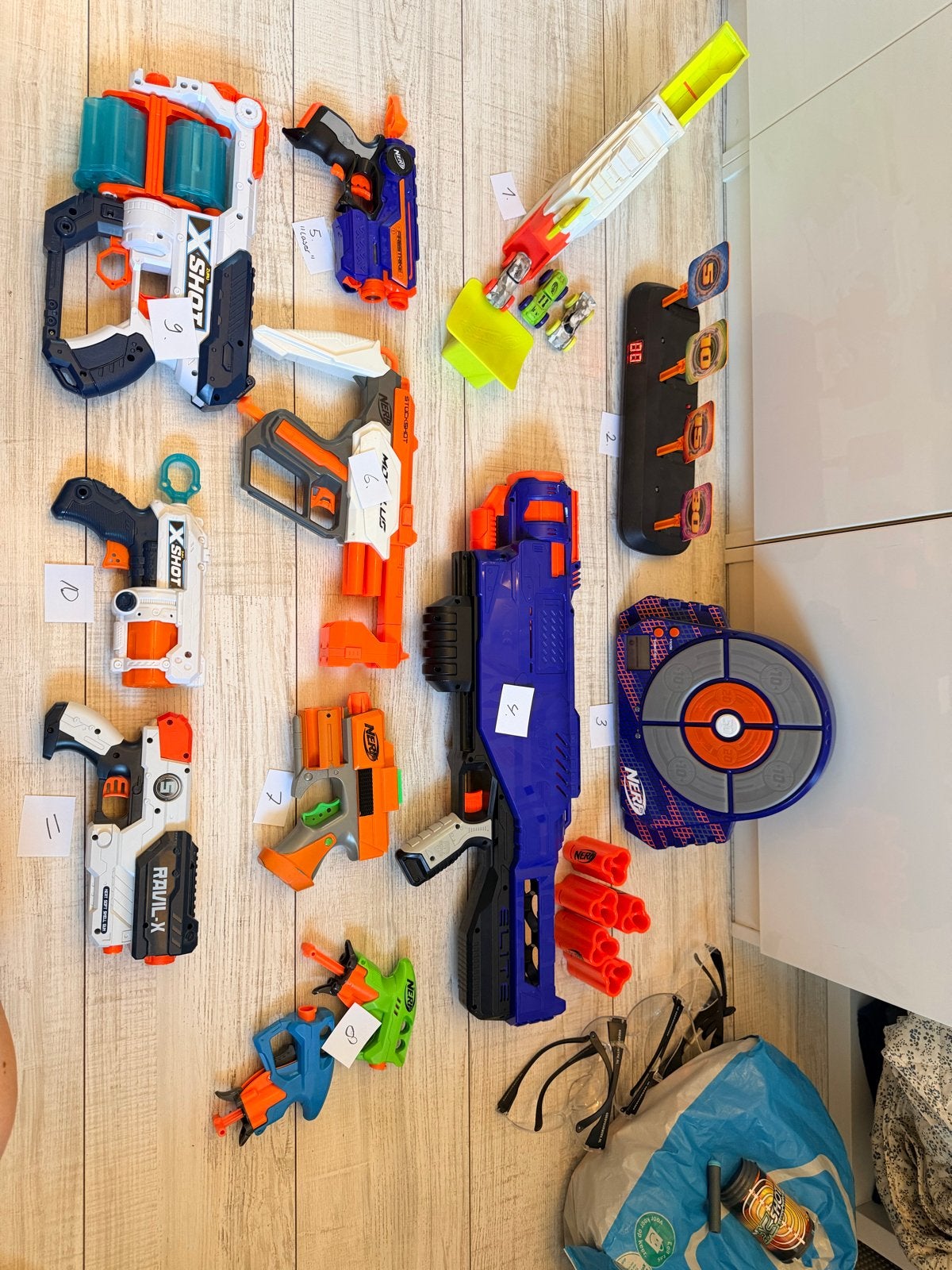 Grote Nerf (Blaster) Collectie met Accessoires, Ophalen of Verzenden, Zo goed als nieuw