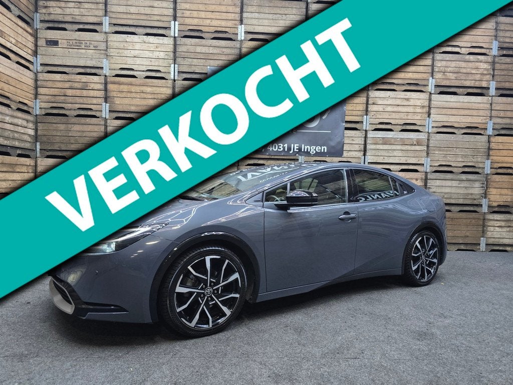 Toyota Prius 2.0 Plug-in Executive Panoramadak Navi clima ca, Auto's, Toyota, Stof, Gebruikt, 4 cilinders, Automatische klimaatregeling