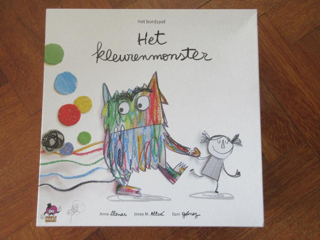 Het kleurenmonster  (bordspel), Ophalen of Verzenden, Gebruikt, Puzzelen