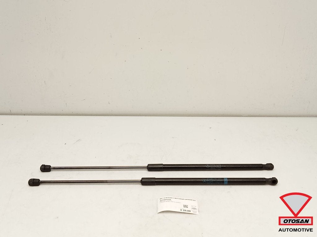Mercedes C E W204 W212 Motorkap Gasveer Set A2129800564, Auto-onderdelen, Carrosserie en Plaatwerk, Gebruikt, Mercedes-Benz AG