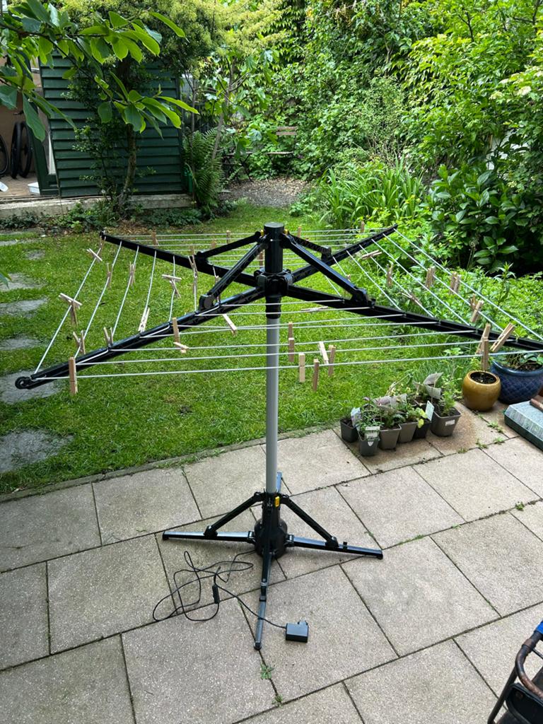 Speedperfect elektrische droogmolen - snel en efficiënt, Tuin en Terras, Droogmolens en Wasrekken, Zo goed als nieuw, Droogmolen
