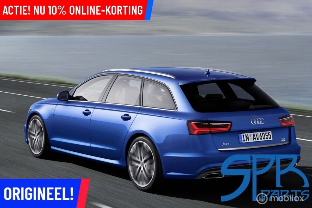 A6 4G AVANT C7 ALLROAD Dakrail set chroom CHROME DAKRAILS S6, Auto-onderdelen, Overige Auto-onderdelen, Audi, Gebruikt, Ophalen of Verzenden