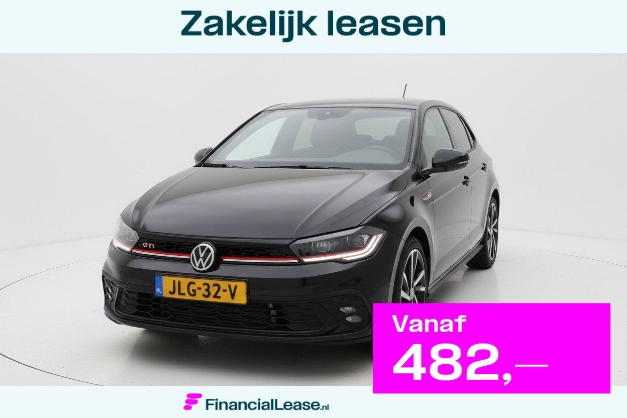 Volkswagen Polo 2.0 TSI GTI TSI 210PK DSG GTI-SPORT IQ-LIGHT, 15 km/l, Gebruikt, 4 cilinders, Zwart