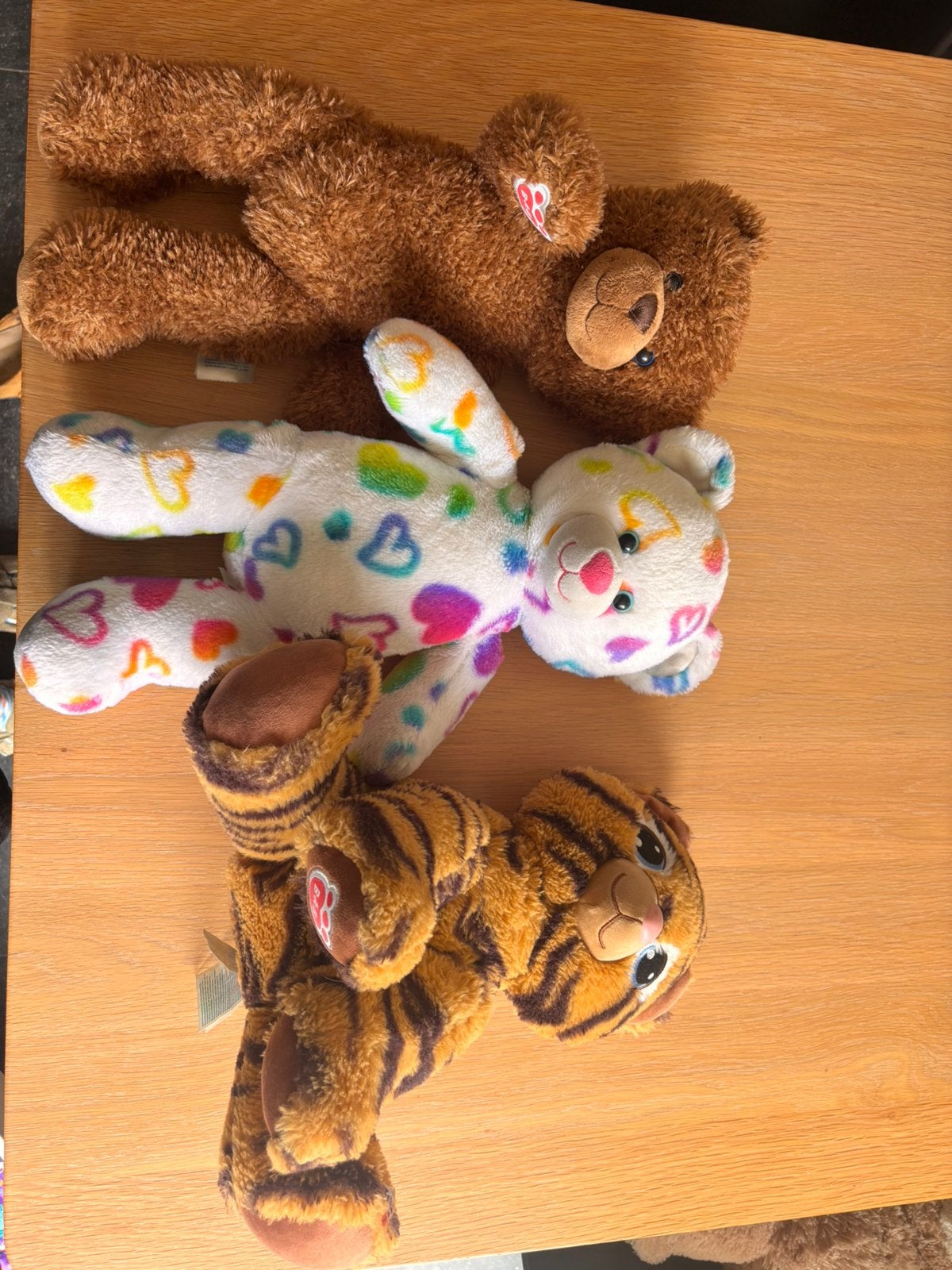 Build-A-Bear beren + kleding en accessoires, Gebruikt, Beer, Ophalen of Verzenden, Meerkleurig