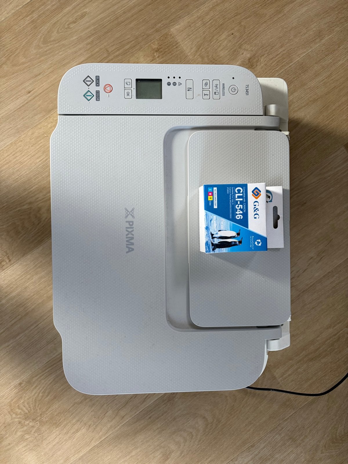 Canon Pixma TS3451 All-in-One Printer met Inktpatronen, Computers en Software, Ophalen, Gebruikt, Inkjetprinter, All-in-one