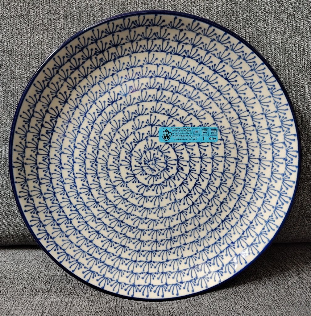 Bunzlau - Boleslawiec - Lunchbord 266 - Ø23,5cm - Nieuw, Keramiek, Ophalen of Verzenden, Zo goed als nieuw, Bord(en)
