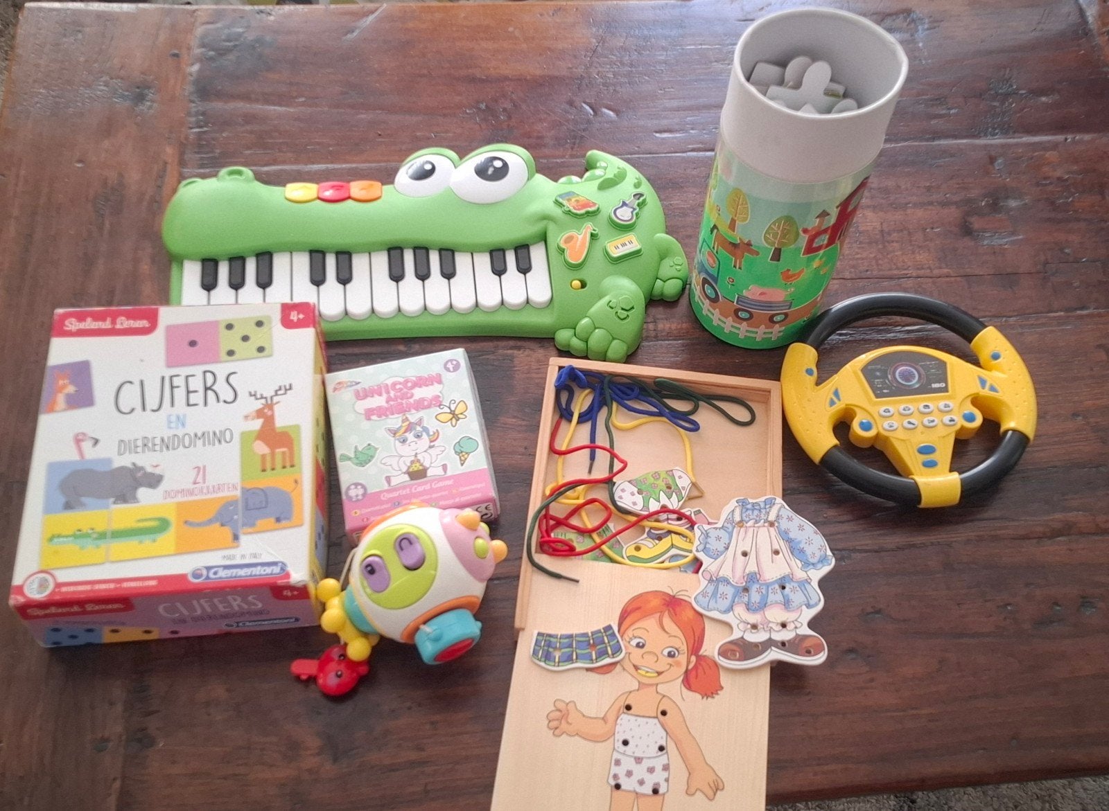 Gratis speelgoed en puzzel, Ophalen, Gebruikt