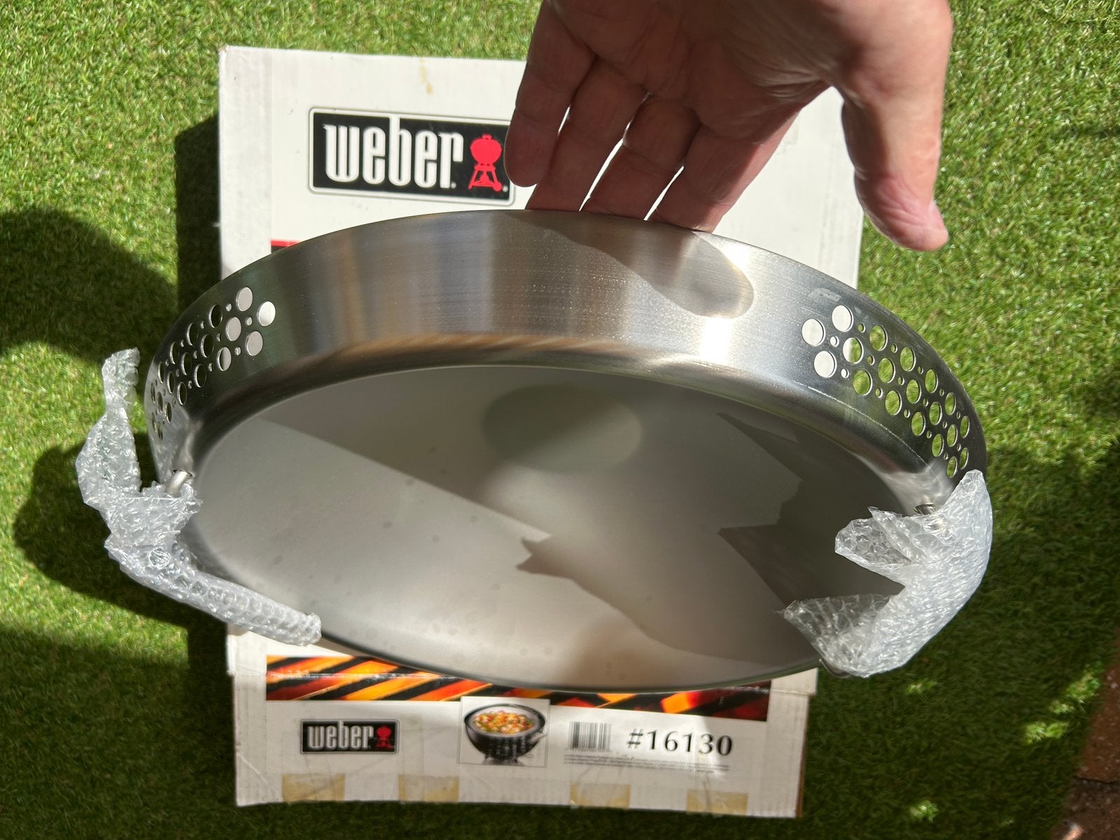 Weber wokpan 47 cm / nieuw!, Ophalen, Nieuw