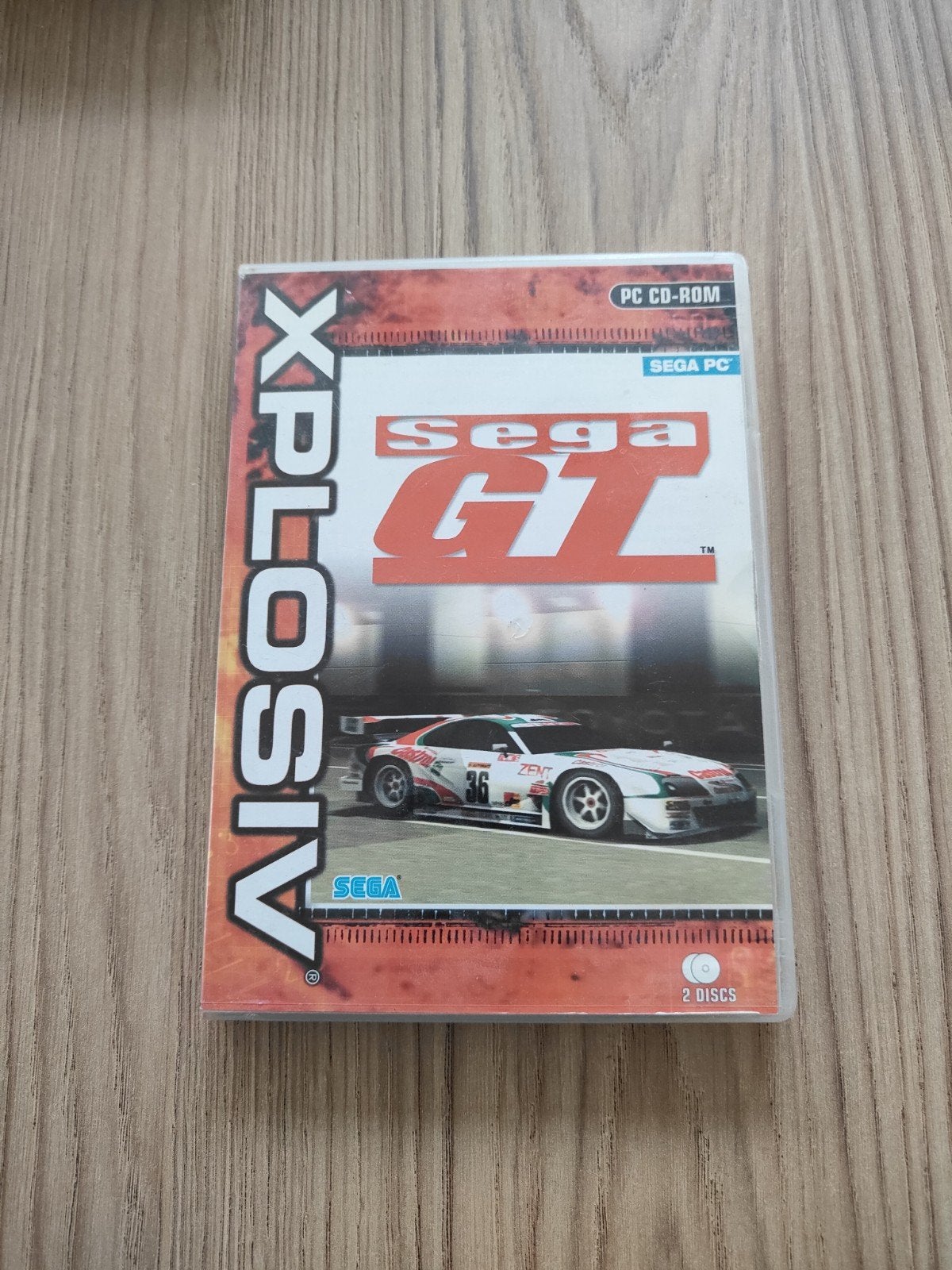 Sega GT PC CD-ROM Xplosiv - Racegame voor Windows, Spelcomputers en Games, Gebruikt, 1 speler, Racen en Vliegen, Ophalen of Verzenden