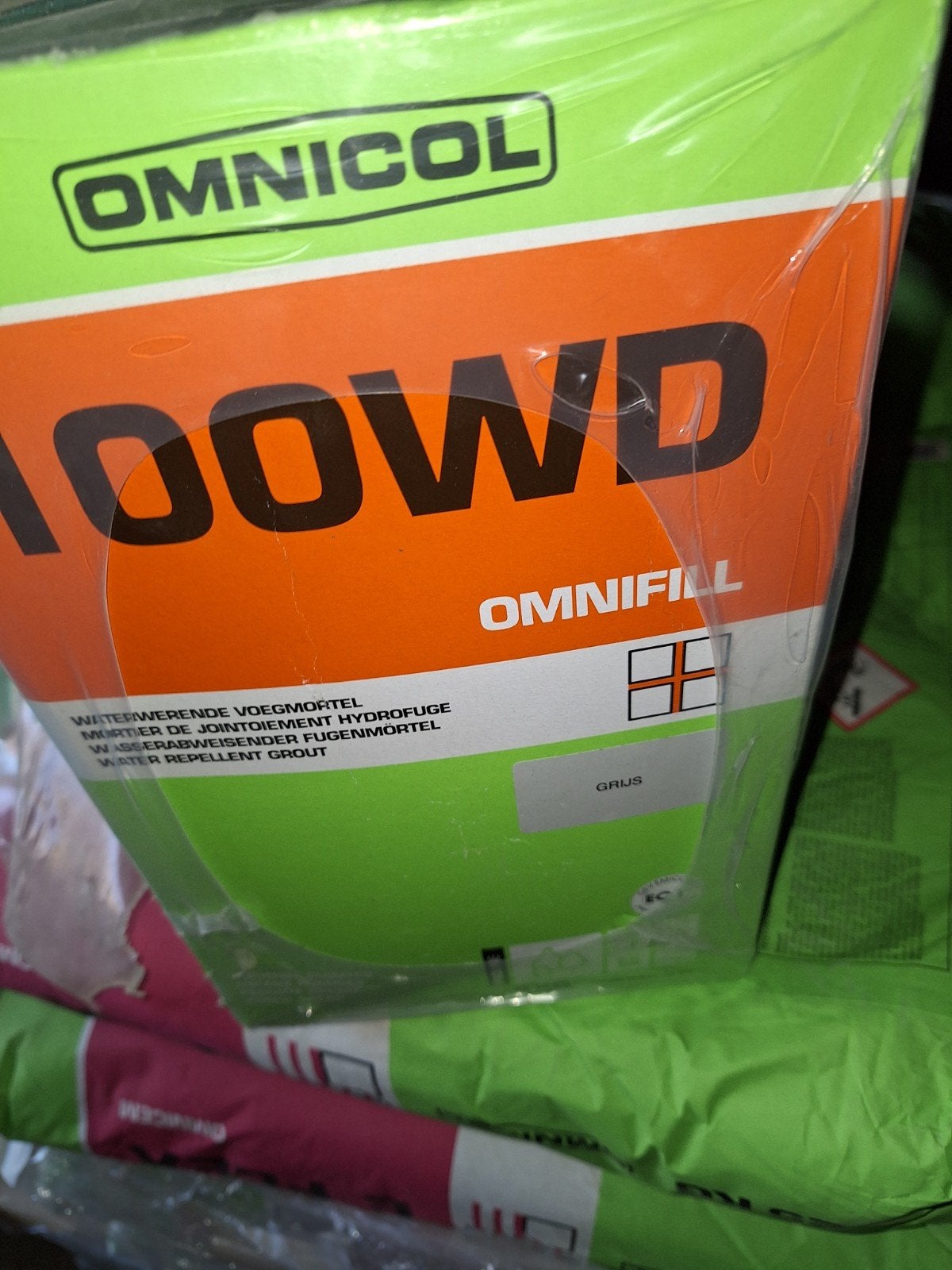 Omnicol Omnifill 100 WD Voegmortel - Diverse kleuren, 5kg, Ophalen of Verzenden, Nieuw, Overige typen