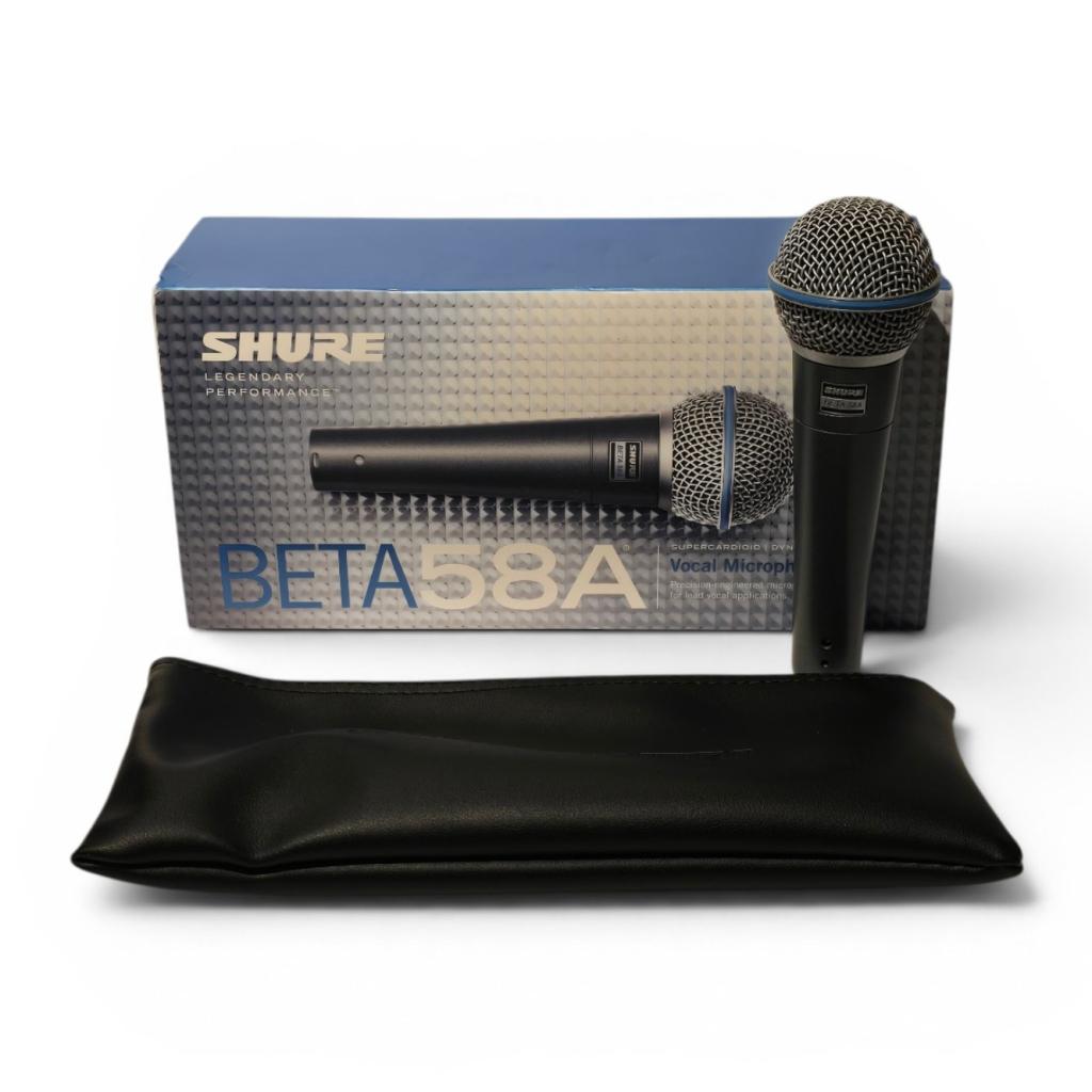 Shure BETA 58A microphone zilver | Nette staat, Flex Ltd., Gebruikt, https://flex.com/contact-us, Nobelstraat 10, 5807 GA Oostrum LB, Limburg, Nederland