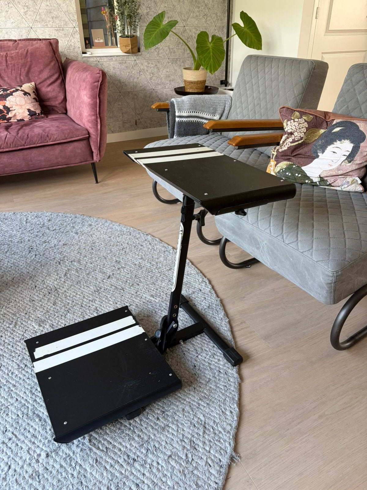 Stuur en pedalen gebruiken vanaf een stoel of bank, Spelcomputers en Games, Ophalen, Gebruikt