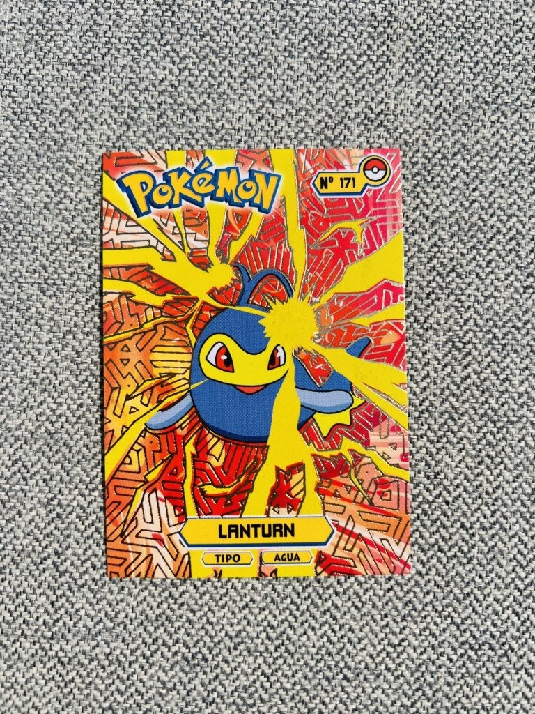 Lanturn 171 Johto Card Top Collection Promo Pokemon, Verzenden, Zo goed als nieuw, Losse kaart, Foil