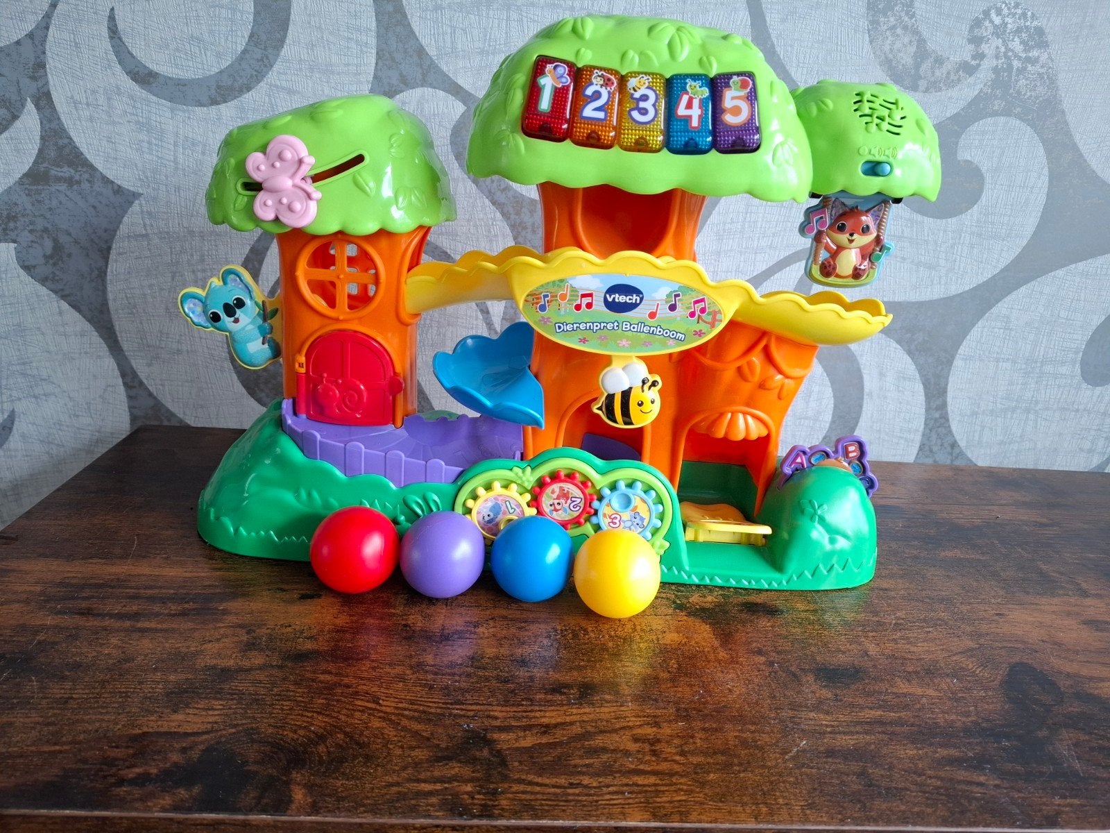VTech Dierenpret Ballenboom - Interactief Speelgoed, Ophalen, Gebruikt, Overige typen, Met licht
