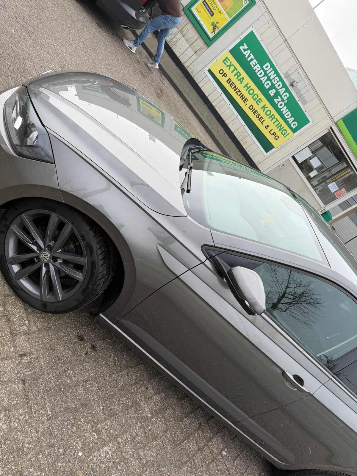 Volkswagen Polo 1.0 TSI 95pk 2019 Mettalic Bruin, Voorwielaandrijving, 40 €/maand, Origineel Nederlands, Handgeschakeld