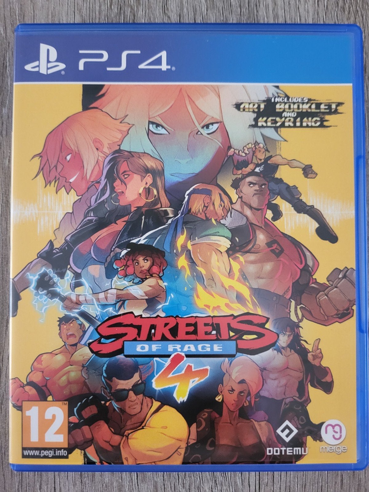 Streets of Rage 4 - PS4 (incl. artbook & sleutelhanger), Vechten, Ophalen of Verzenden, Zo goed als nieuw, 3 spelers of meer
