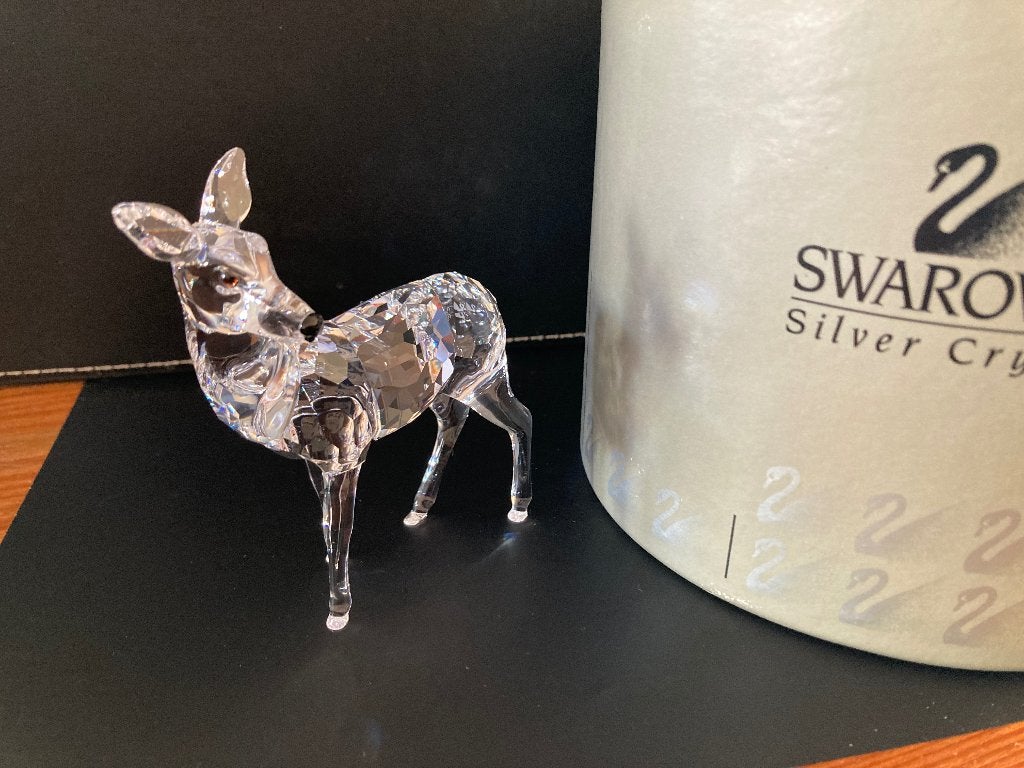 Swarovski Hert, Verzamelen, Swarovski, Ophalen of Verzenden, Zo goed als nieuw, Figuurtje