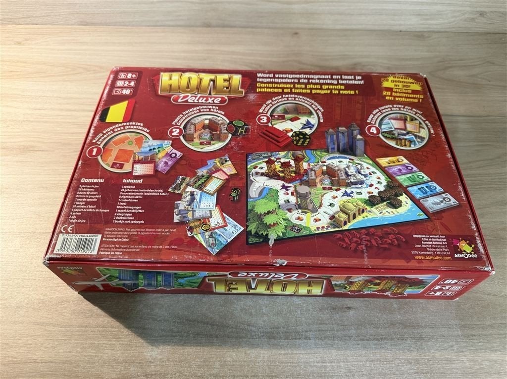 hotel deluxe - s6907, Hobby en Vrije tijd, Gezelschapsspellen | Bordspellen, Verzenden, Zo goed als nieuw