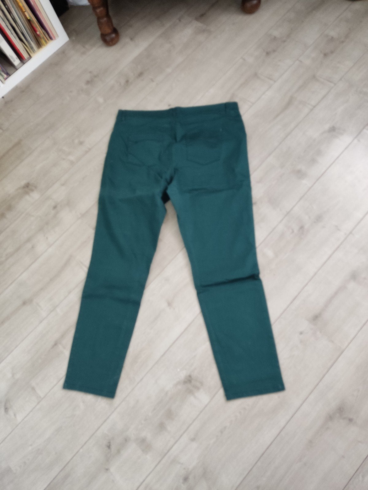 Miss Etam broek zumba groen maat 48, Ophalen of Verzenden, Zo goed als nieuw, Miss Etam, Broek of Spijkerbroek