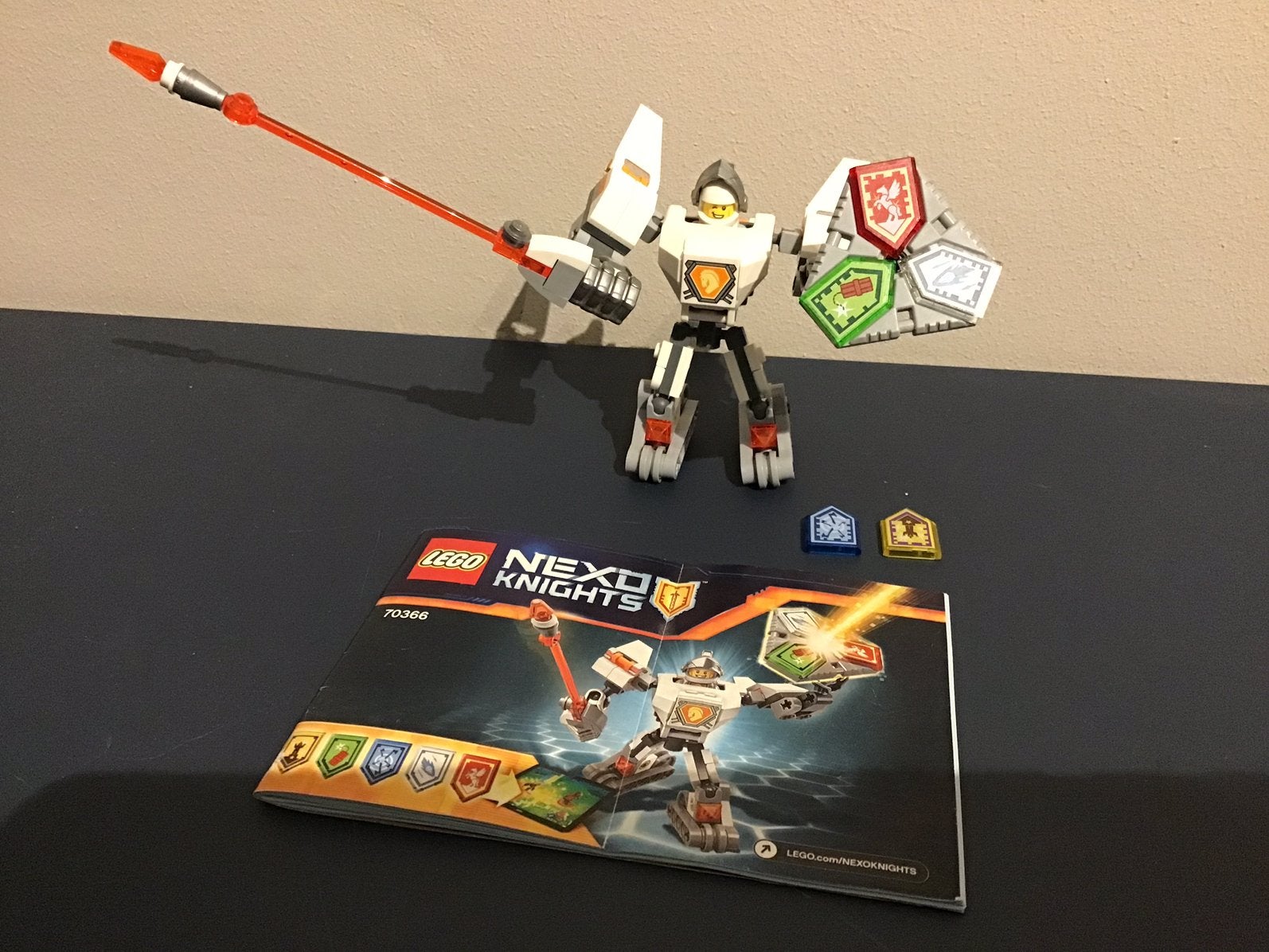 Lego Nexo Knights 70366 -  Battle Suit Lance, Ophalen of Verzenden, Gebruikt