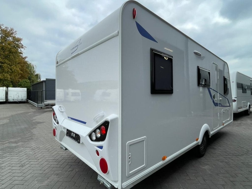 Caravelair Alba 496, Caravans en Kamperen, Caravans, Bedrijf, Treinzit, Tot 500 kg, Schokbreker