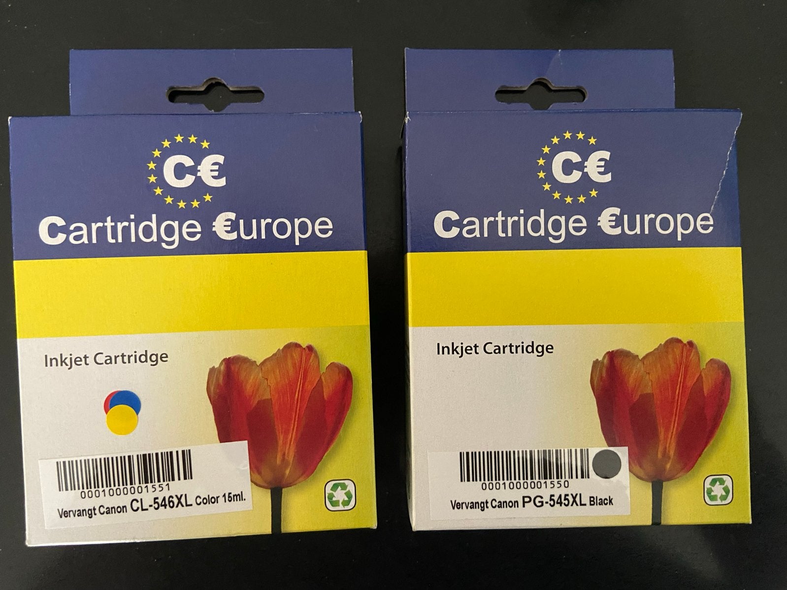 Cartridge Europe Inktcartridges voor Canon PG-545XL/CL-546XL, Computers en Software, Printerbenodigdheden, Ophalen of Verzenden