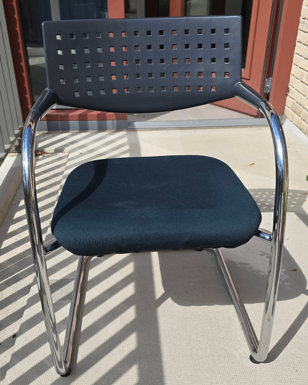 Vitra chair, Ophalen, Zwart, Eén