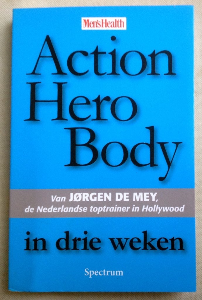 Action Hero Body In Drie Weken, Verzenden, Gelezen, Jørgen De Mey, Fitness