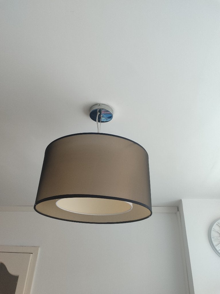 Nette hanglampen met linnen kap, Ophalen, Overige materialen, Sveervol, Overige fittingen