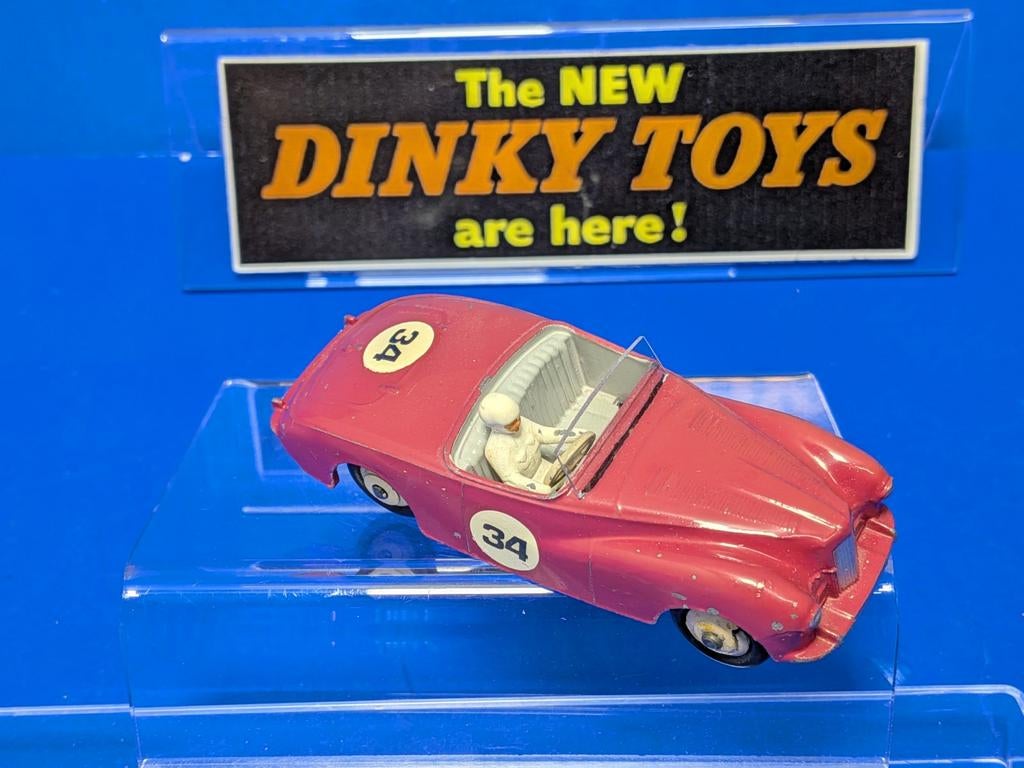Dinky Toys England #107 sunbeam Alpine 1955 - 1959, Hobby en Vrije tijd, Modelauto's | 1:43, Gebruikt, Auto, Dinky Toys, Ophalen of Verzenden