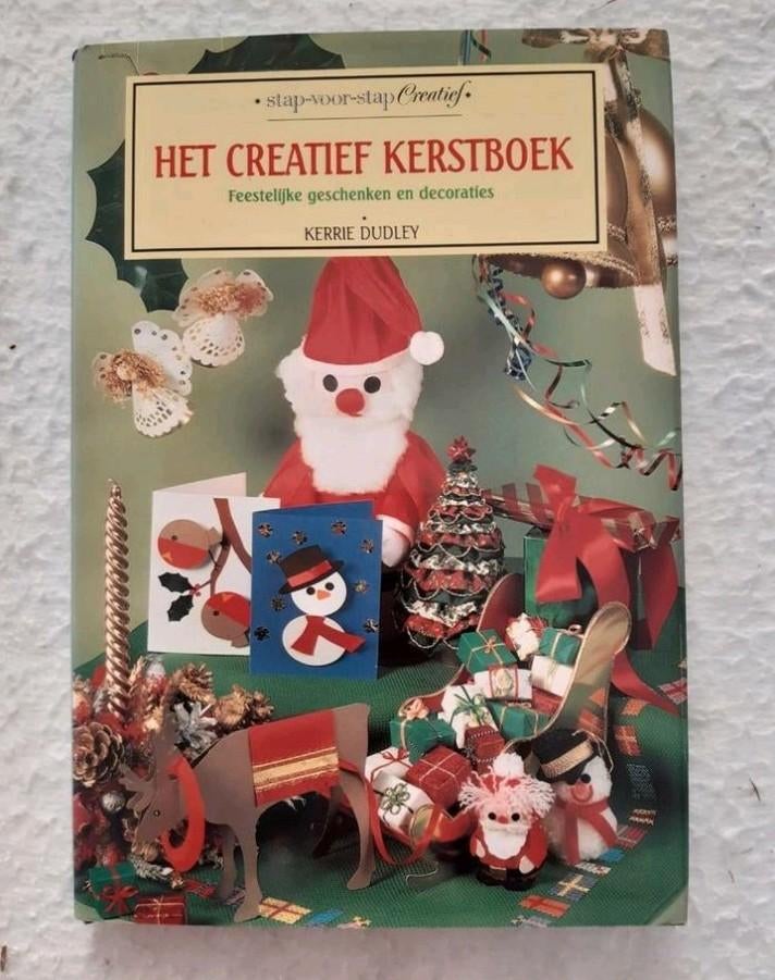 Uit 1992, Het creatief Kerstboek, Kerrie Dudley, Boeken, Ophalen of Verzenden, Scrapbooking en Knutselen
