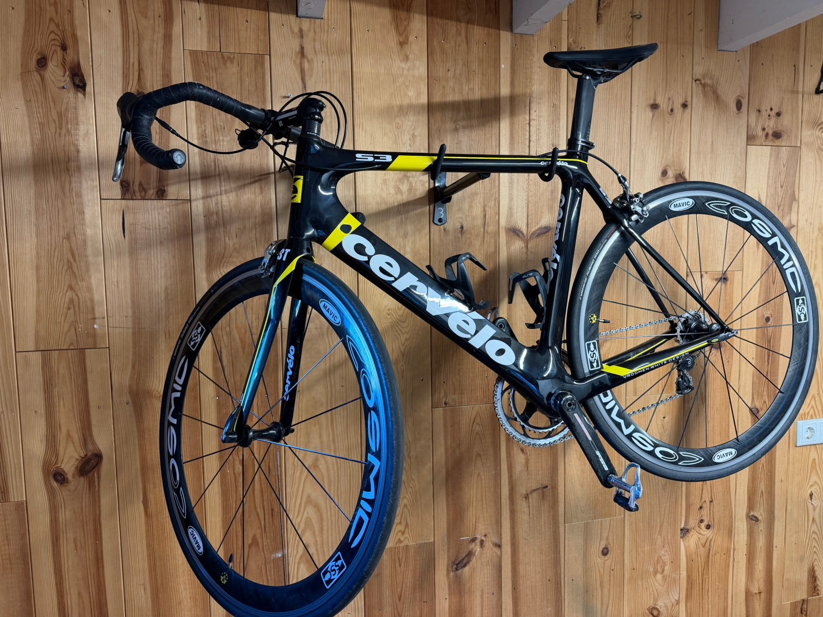 Cervélo S3 Carbon – Dura-Ace – Mavic Cosmic Carbon maat L, Fietsen en Brommers, Zo goed als nieuw, 57 tot 61 cm, Meer dan 20 versnellingen