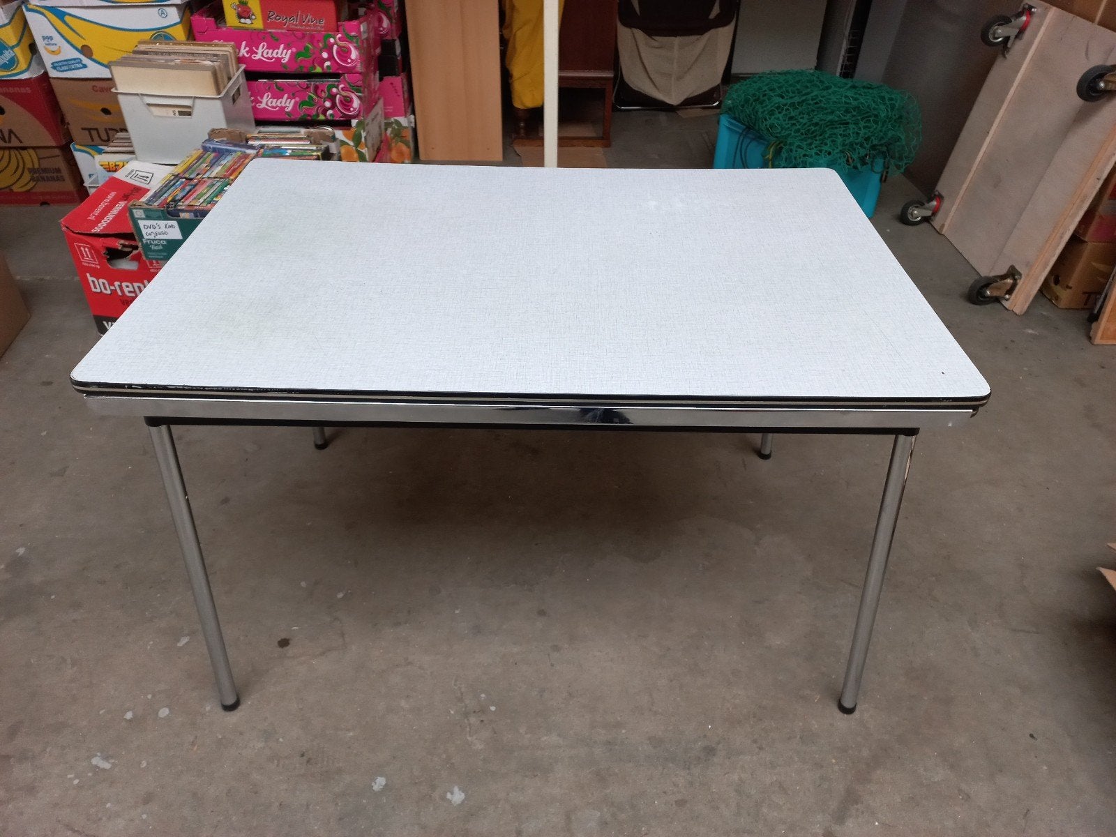 Vintage uitschuifbare keukentafel met formica blad, Ophalen