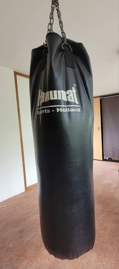 Hanumat Bokszak, 150 cm x Ø 35 cm,  40 KG. Bieden v.a. €30,-, Ophalen, Gebruikt, Bokszak