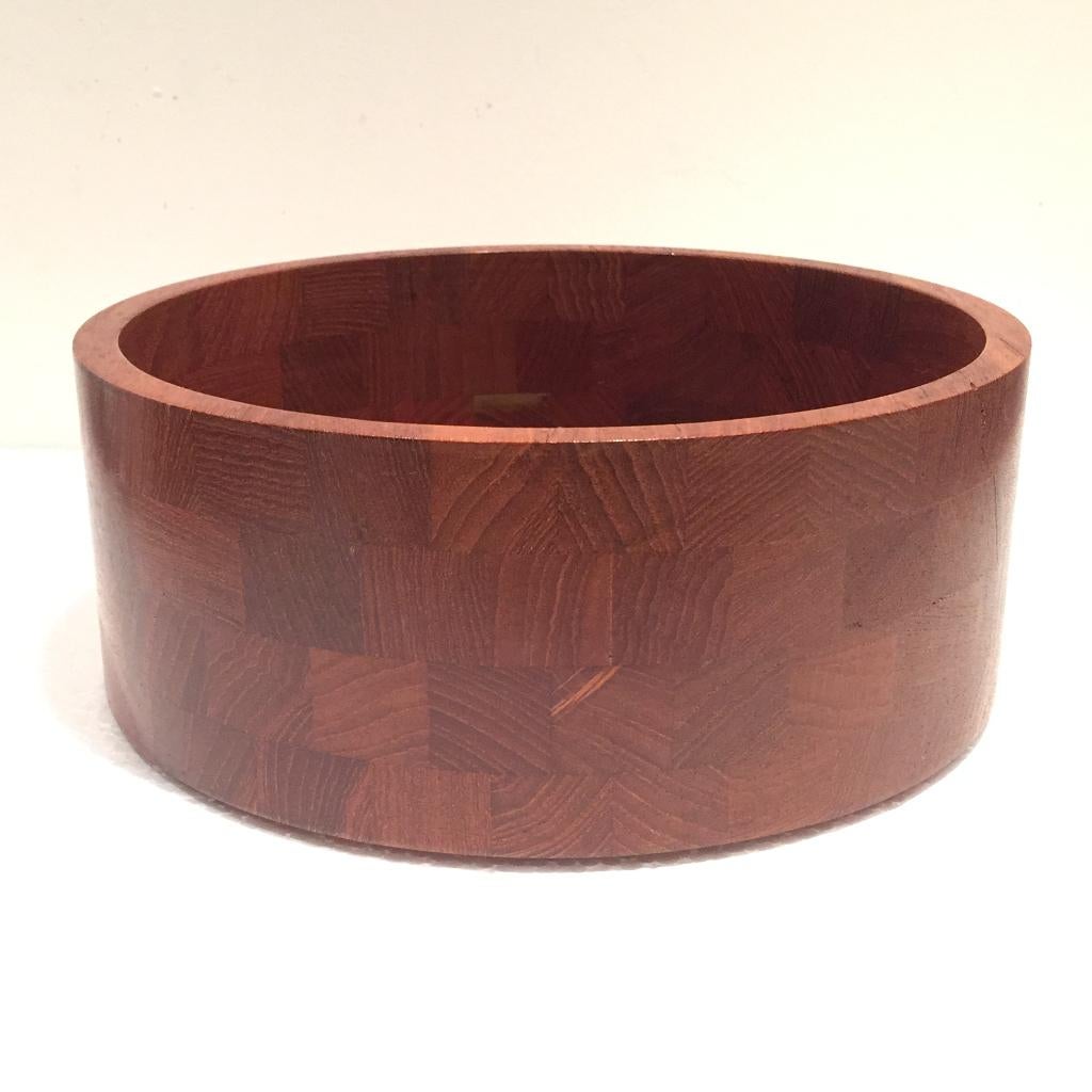 Deens design jaren 50 60 teak schaal gemerkt Danmark, Danmark, Gebruikt, Teak, Schaal