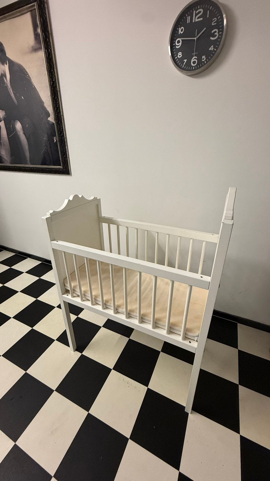 Kinder en baby bed, Ophalen, Zo goed als nieuw, Ledikant