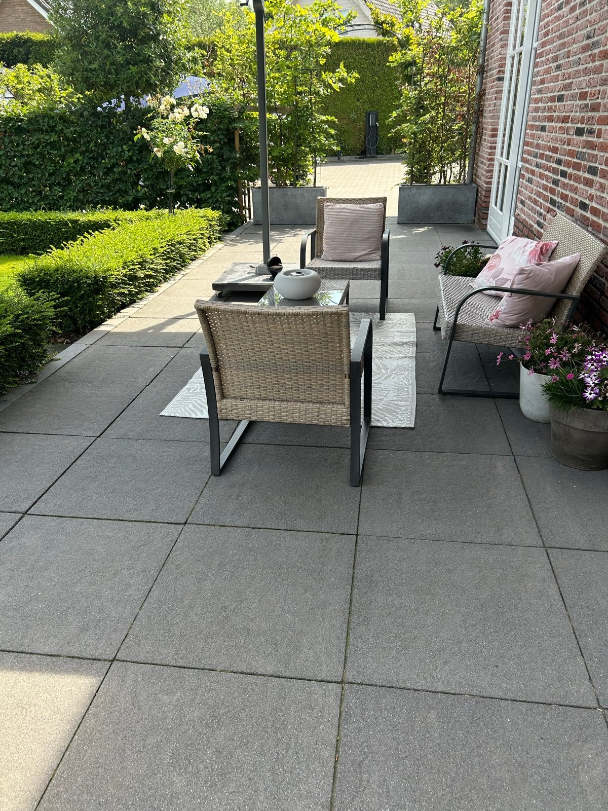Alleen vanavond GRATIS (zelf eruit halen), Tuin en Terras, Ophalen, Gebruikt, 10 m² of meer, Beton