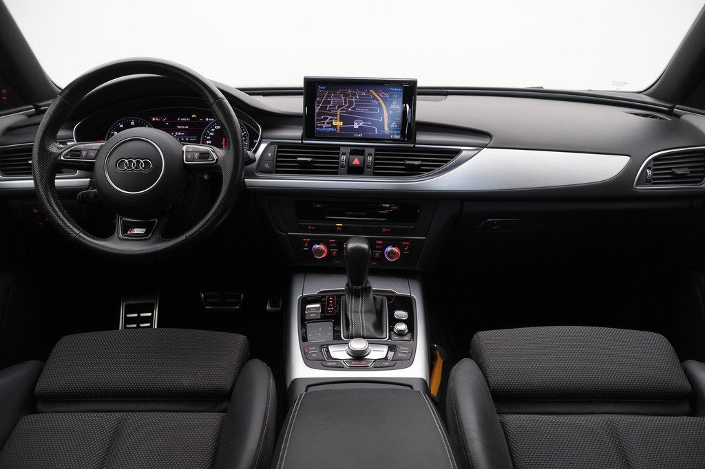 Audi A6 Avant 1.8 TFSI ultra Adrenalin Sport Leder/Stof, Cam, Auto's, Audi, Leder en Stof, Origineel Nederlands, Automatische klimaatregeling