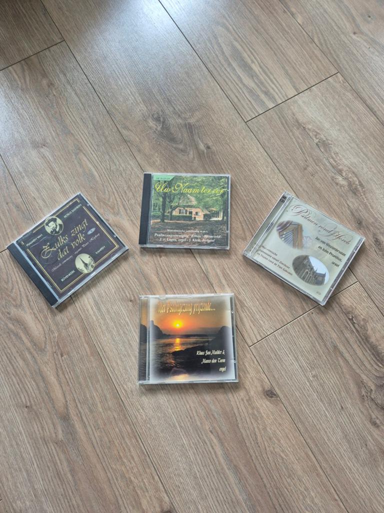 4 cd's niet-ritmische samenzang, Ophalen of Verzenden, Gebruikt, Gospel
