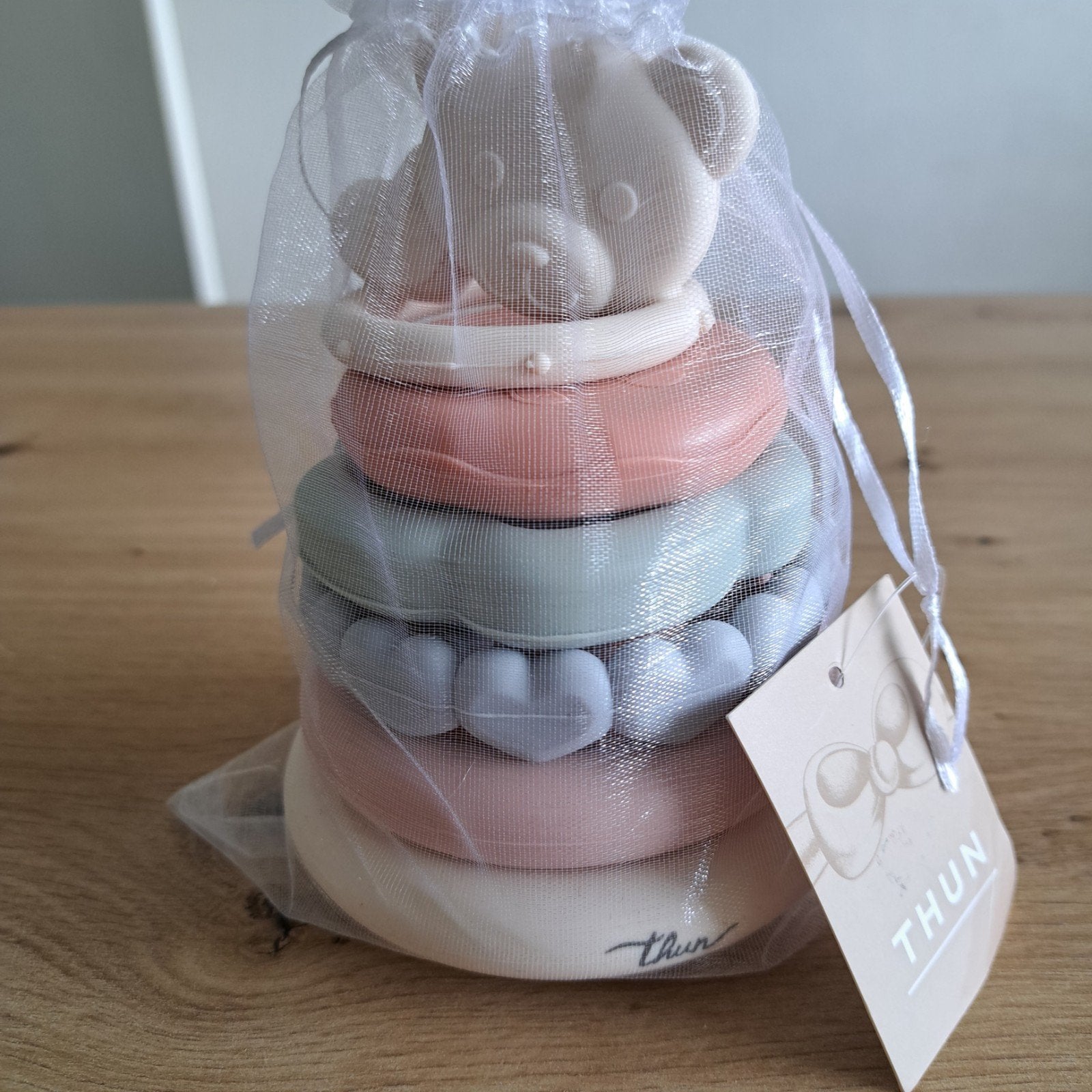 Silicone stacking pyramid game, Ophalen of Verzenden