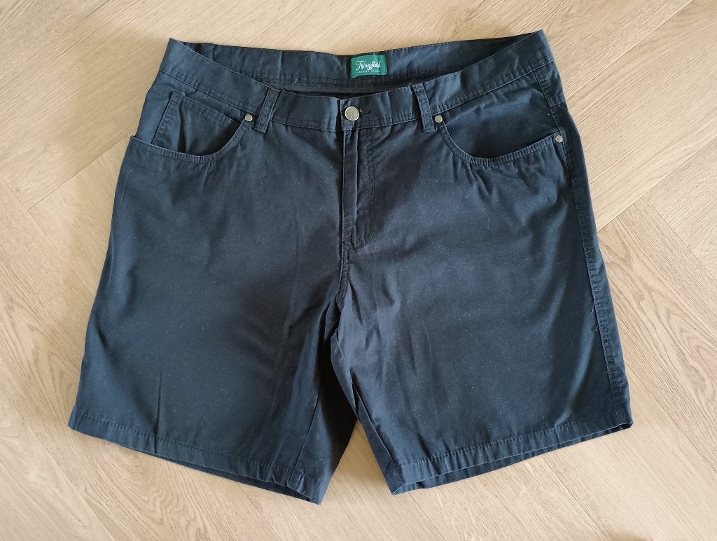 Donker blauwe korte herenbroek, maat 58., Kingfield, Blauw, Maat 56/58 (XL), Ophalen of Verzenden