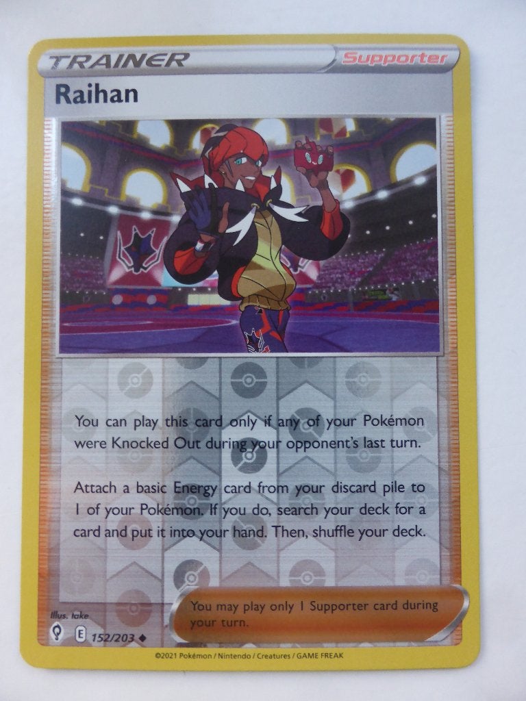 Raihan 052/203 (Pd1), Ophalen of Verzenden, Zo goed als nieuw, Losse kaart